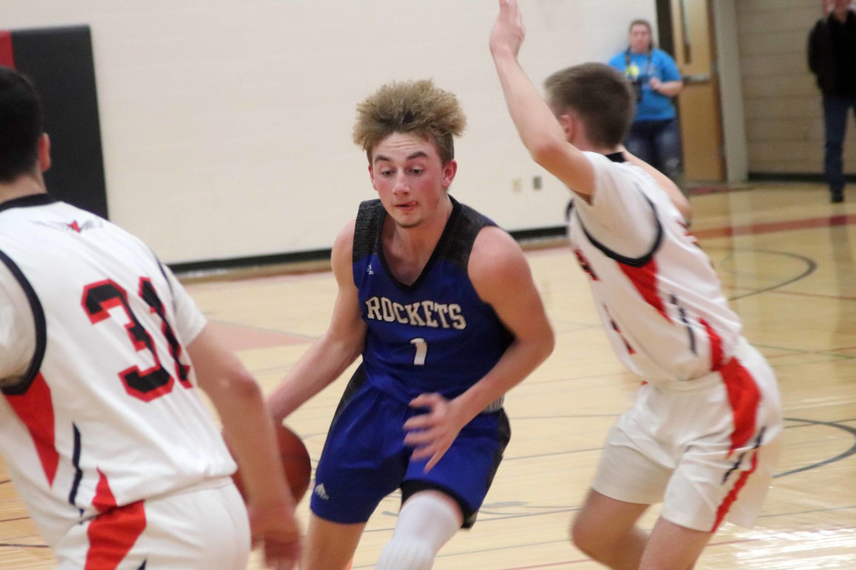 New Lisbon at Bangor boys basketball regional (3-2-19)